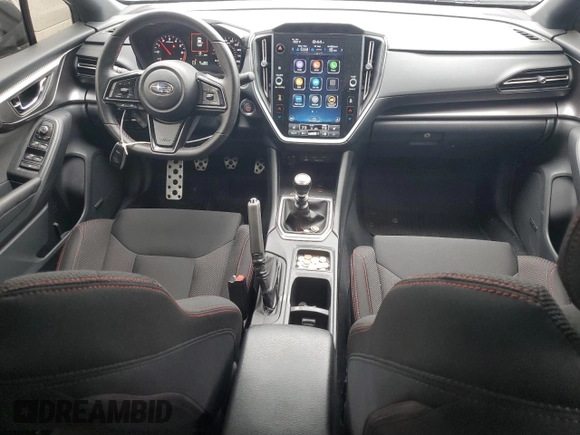 2023 Subaru WRX Premium with VIN JF1VBAF63P9809473, listed as a Copart auction lot 58580665 with 13,082 mi miles and Salvage title. Bid and sale history available at DreamBid. Image 8.