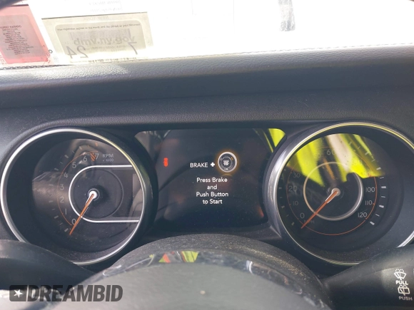 2018 Jeep Wrangler Unlimited Sahara z VIN 1C4HJXEG4JW220092, wystawiony jako IAAI lot #40522478 z przebiegiem 90 529 mil mil oraz . Historia ofert i sprzedaży dostępna na DreamBid. Obrazek 7.