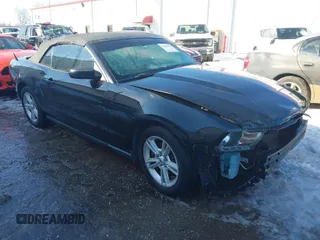 2012 Ford Mustang V6 with VIN 1ZVBP8EM6C5269767, listed as a IAAI auction lot 41609598 with 157,673 mi miles and . Bid and sale history available at carsss.com. Image 1.