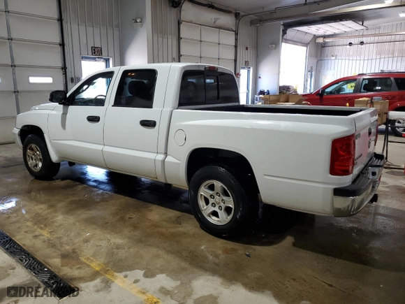 2006 Dodge Dakota SLT with VIN 1D7HE48J26S558587, listed as a Copart auction lot 49380935 with 177950 miles and Salvage Title. Bid and sale history available at carsss.com. Image 2.