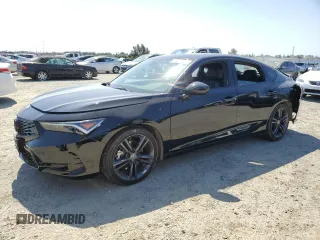 2024 Acura Integra w/A-Spec Package with VIN 19UDE4H38RA007232, listed as a Copart auction lot 59570135 with 10,192 mi miles and Salvage title. Bid and sale history available at DreamBid. Image 1.