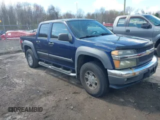 2007 Chevrolet Colorado LT w/1LT with VIN 1GCDT13E578232806, listed as a IAAI auction lot 42096124 with 224,925 mi miles. Bid and sale history available at carsss.com. Image 1.