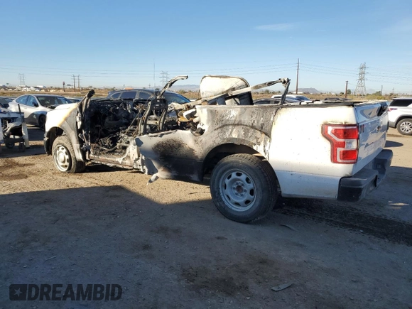 2020 Ford F-150 XL with VIN 1FTMF1CB5LKD40143, listed as a Copart auction lot 47053215 with Not Provided miles and Non Repairable. Bid and sale history available at carsss.com. Image 2.