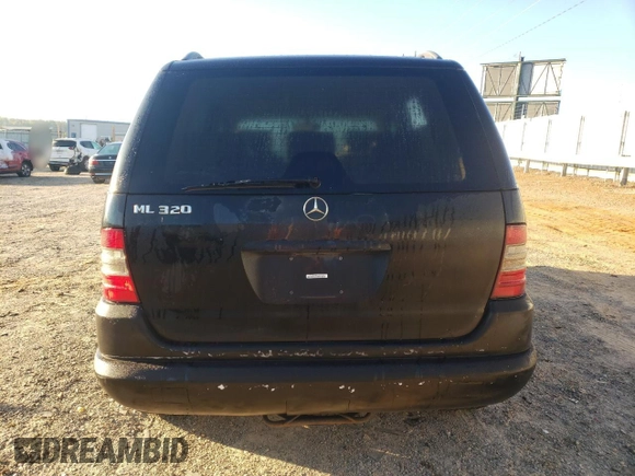 1999 Mercedes-Benz M-Class with VIN 4JGAB54E0XA118194, listed as a Copart auction lot 75242784 with 284,187 mi miles and Salvage Title. Bid and sale history available at carsss.com. Image 6.