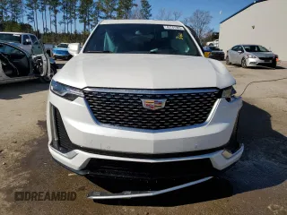 2021 Cadillac XT6 Luxury with VIN 1GYKPAR46MZ172366, listed as a Copart auction lot 42741985 with 33,800 mi miles and Salvage title. Bid and sale history available at DreamBid. Image 5.