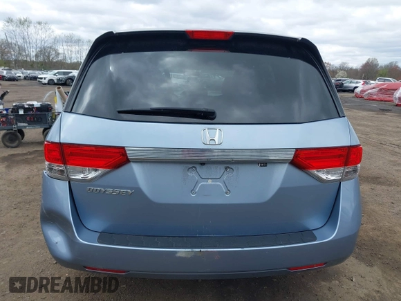 2014 Honda Odyssey EX with VIN 5FNRL5H46EB016800, listed as a IAAI auction lot 42048768 with 144,677 mi miles and . Bid and sale history available at carsss.com. Image 16.