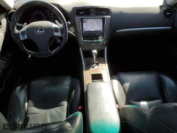 2011 Lexus IS 350 with VIN JTHBE5C22B5027709, listed as a Copart auction lot 48689275 with 242,040 mi miles and Salvage Title. Bid and sale history available at carsss.com. Image 8.