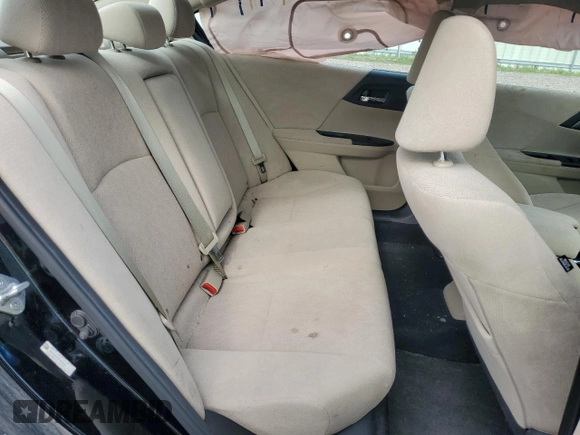 2013 Honda Accord LX z VIN 1HGCR2F37DA229860, wystawiony jako Copart lot #56494985 z przebiegiem 139 409 mil mil oraz Szkoda całkowita • Salvage title. Historia ofert i sprzedaży dostępna na DreamBid. Obrazek 10.
