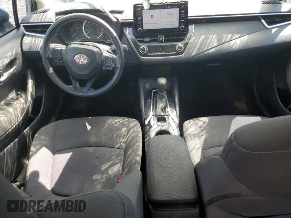 2021 Toyota Corolla LE with VIN 5YFEPMAE9MP203094, listed as a Copart auction lot 51354135 with 98,216 mi miles and Salvage Title. Bid and sale history available at DreamBid. Image 8.