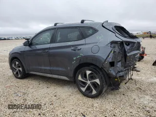 2018 Hyundai Tucson Sport with VIN KM8J33ALXJU771612, listed as a Copart auction lot 44452845 with 94,048 mi miles and Salvage Title. Bid and sale history available at carsss.com. Image 2.