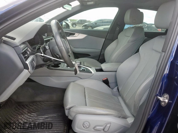 2019 Audi A4 Premium Plus with VIN WAUENAF45KN001851, listed as a Copart auction lot 61683595 with 79,444 mi miles and Salvage title. Bid and sale history available at DreamBid. Image 7.