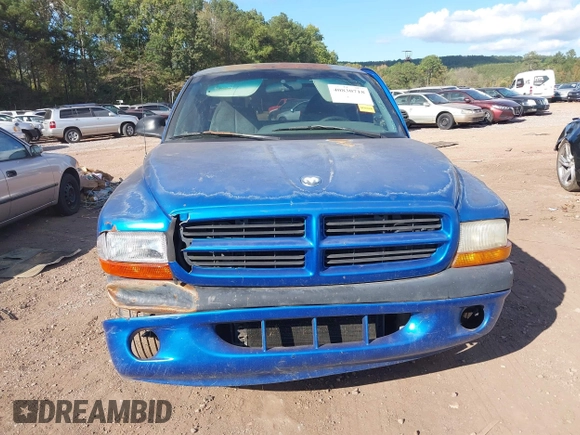 1998 Dodge Dakota with VIN 1B7FL22P9WS602318, listed as a IAAI auction lot 40830718 with 290,693 mi miles. Bid and sale history available at carsss.com. Image 12.