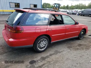 1998 Subaru Legacy GT with VIN 4S3BK6750W7320376, listed as a Copart auction lot 58223125 with 127,481 mi miles and Salvage title. Bid and sale history available at DreamBid. Image 3.