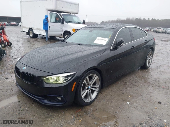 2019 BMW 4 Series 430i with VIN WBA4J1C55KBM16738, listed as a IAAI auction lot 41559766 with 103,258 mi miles. Bid and sale history available at carsss.com. Image 17.
