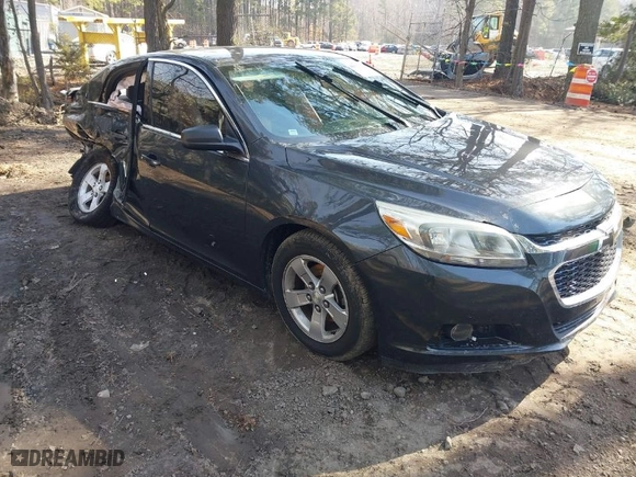 2015 Chevrolet Malibu LS with VIN 1G11A5SLXFF146846, listed as a IAAI auction lot 41631658 with 113,843 mi miles. Bid and sale history available at carsss.com. Image 1.