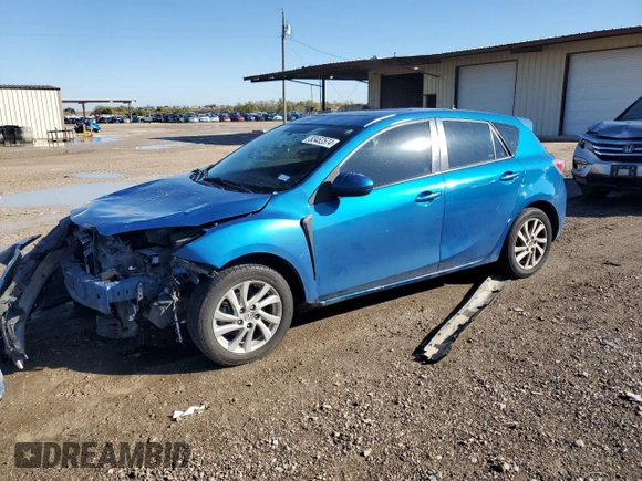 2012 Mazda 3 i Grand Touring with VIN JM1BL1M79C1576987, listed as a Copart auction lot 83452574 with 192,510 mi miles and Salvage Title. Bid and sale history available at DreamBid. Image 1.