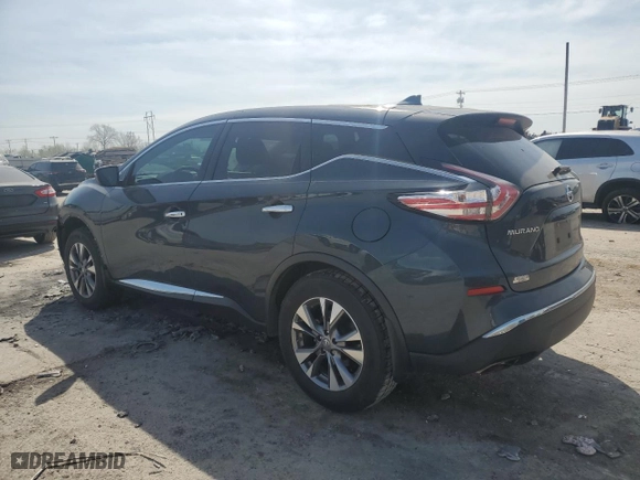 2018 Nissan Murano SL with VIN 5N1AZ2MG7JN109567, listed as a Copart auction lot 50915645 with 192,153 mi miles and Salvage Title. Bid and sale history available at carsss.com. Image 2.