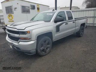 2017 Chevrolet Silverado 1500 Custom with VIN 1GCVKPEH5HZ236948, listed as a Copart auction lot 49219825 with 62,739 mi miles and Clean Title. Bid and sale history available at carsss.com. Image 1.
