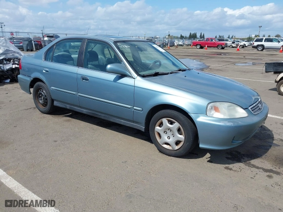 2000 Honda Civic EX with VIN 1HGEJ8641YL042538, listed as a IAAI auction lot 41917496 with 133,999 mi miles. Bid and sale history available at carsss.com. Image 1.