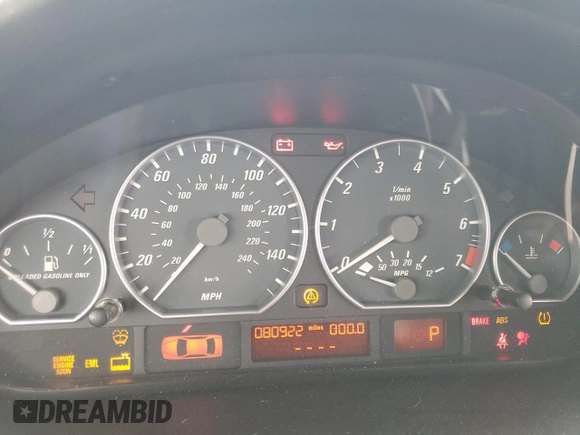 2005 BMW 3 Series 330Ci z VIN WBABW53415PL50736, wystawiony jako Copart lot #56798095 z przebiegiem 80 922 mil mil oraz Szkoda całkowita • Salvage title. Historia ofert i sprzedaży dostępna na DreamBid. Obrazek 9.