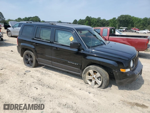 2016 Jeep Patriot High Altitude with VIN 1C4NJRFB1GD608824, listed as a Copart auction lot 60352875 with 71,442 mi miles and Salvage title. Bid and sale history available at DreamBid. Image 4.