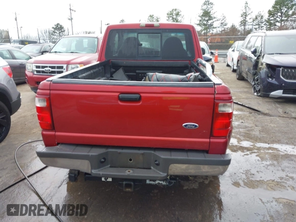 2001 Ford Ranger XL with VIN 1FTYR14V01TA90433, listed as a IAAI auction lot 41613230 with 190,368 mi miles. Bid and sale history available at carsss.com. Image 15.