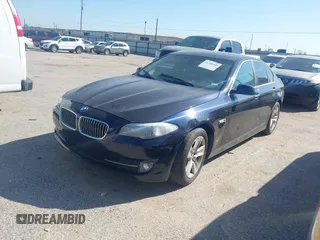 2013 BMW 5 Series 528i with VIN WBAXG5C56DD232046, listed as a IAAI auction lot 41799500 with 114,811 mi miles and . Bid and sale history available at carsss.com. Image 2.