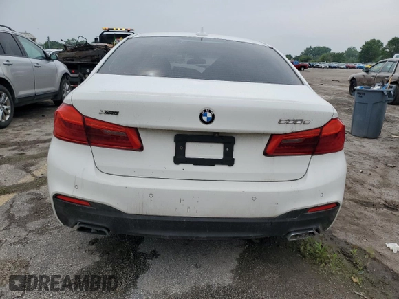 2020 BMW 5 Series with VIN WBAJB1C07LCD44282, listed as a Copart auction lot 60970885 with Not provided miles and Non repairable. Bid and sale history available at DreamBid. Image 6.