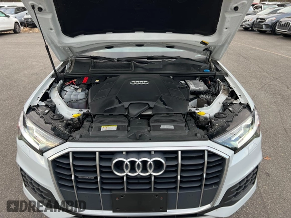 2021 Audi Q7 Premium with VIN WA1AXAF7XMD028911, listed as a Copart auction lot 86017744 with 81,815 mi miles and Clean title. Bid and sale history available at DreamBid. Image 8.