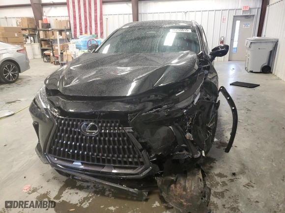 2024 Lexus NX with VIN JTJHKCEZXR5011784, listed as a Copart auction lot 46218815 with 5,516 mi miles and Salvage Title. Bid and sale history available at carsss.com. Image 5.