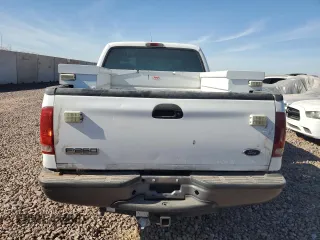 2005 Ford Super Duty F-250 XL with VIN 1FTNX20535EC88597, listed as a Copart auction lot 63240924 with 0 mi miles and Salvage Title. Bid and sale history available at carsss.com. Image 6.