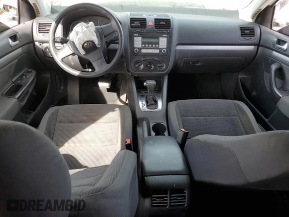 2009 Volkswagen Jetta S with VIN 3VWJZ71K99M059879, listed as a Copart auction lot 47478145 with 154,359 mi miles and Salvage title. Bid and sale history available at DreamBid. Image 8.