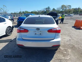 2016 Kia Forte LX with VIN KNAFK4A67G5508216, listed as a IAAI auction lot 41734076 with 107,584 mi miles. Bid and sale history available at carsss.com. Image 16.