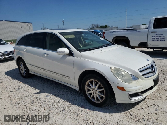 2006 Mercedes-Benz R 3.5L with VIN 4JGCB65E16A008038, listed as a Copart auction lot 51835115 with 122,907 mi miles and Clean Title. Bid and sale history available at carsss.com. Image 4.