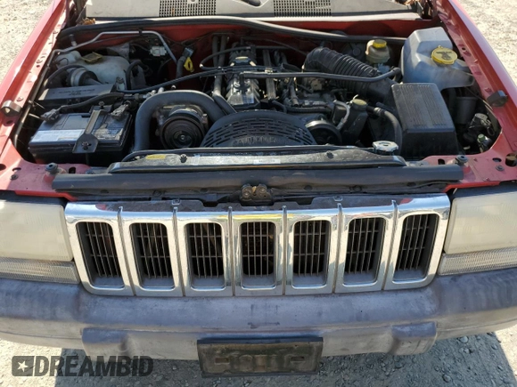 1997 Jeep Grand Cherokee TSi with VIN 1J4FX58SXVC545910, listed as a Copart auction lot 73142554 with 180,896 mi miles and Salvage Title. Bid and sale history available at carsss.com. Image 12.