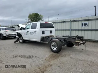 2020 Ram 2500 Tradesman with VIN 3C7WR4HJ0LG307787, listed as a Copart auction lot 80915224 with 109,554 mi miles and Salvage Title. Bid and sale history available at carsss.com. Image 2.