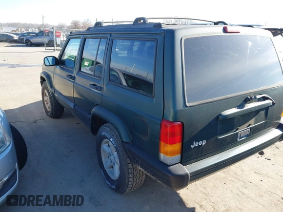 1999 Jeep Cherokee Sport with VIN 1J4FF68SXXL541299, listed as a IAAI auction lot 41678166 with 222,352 mi miles and . Bid and sale history available at DreamBid. Image 3.