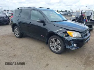 2010 Toyota RAV4 Sport with VIN JTMRF4DV3A5033646, listed as a IAAI auction lot 41915697 with 305,807 mi miles. Bid and sale history available at carsss.com. Image 1.