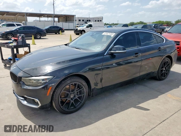 2018 BMW 4 Series 430i xDrive z VIN WBA4J3C57JBG90889, wystawiony jako Copart lot #61621455 z przebiegiem 40 979 mil mil oraz Czysty tytuł • Clean title. Historia ofert i sprzedaży dostępna na DreamBid. Obrazek 1.