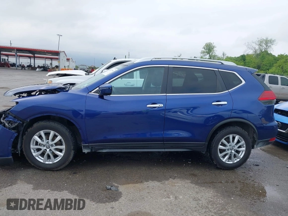 2017 Nissan Rogue SV with VIN KNMAT2MT2HP557278, listed as a IAAI auction lot 42027556 with 118,703 mi miles. Bid and sale history available at carsss.com. Image 14.