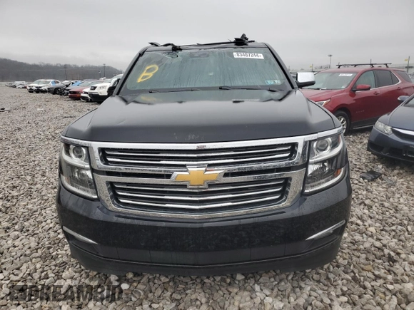 2020 Chevrolet Suburban Premier z VIN 1GNSKJKJ0LR287376, wystawiony jako Copart lot #83407244 z przebiegiem Nie podano mil oraz Szkoda całkowita • Salvage title. Historia ofert i sprzedaży dostępna na DreamBid. Obrazek 5.