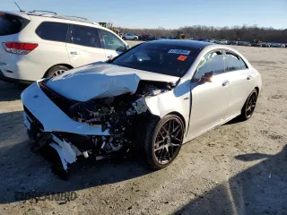 2023 Mercedes-Benz CLA 45 AMG with VIN W1K5J5DB3PN379445, listed as a Copart auction lot 41185944 with Not Provided miles and . Bid and sale history available at DreamBid. Image 1.