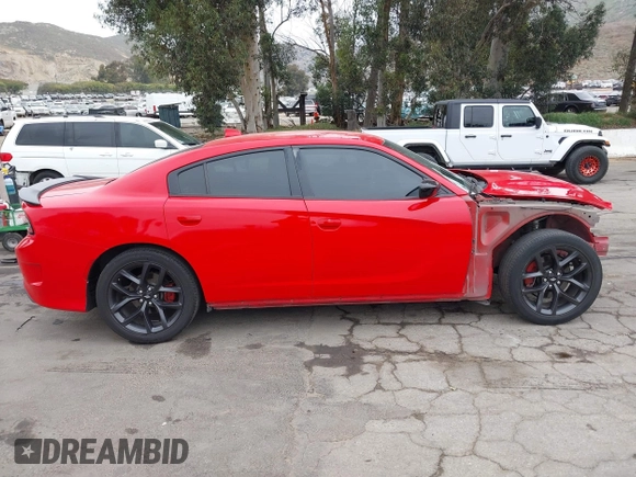 2019 Dodge Charger GT with VIN 2C3CDXHG6KH507158, listed as a IAAI auction lot 42053733 with 82,780 mi miles and . Bid and sale history available at DreamBid. Image 14.