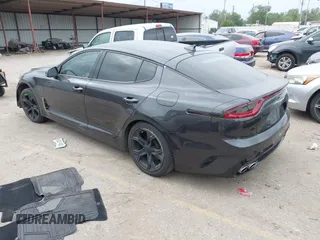 2021 Kia Stinger GT-Line with VIN KNAE15LA8M6098263, listed as a IAAI auction lot 41926026 with 118,371 mi miles and . Bid and sale history available at DreamBid. Image 3.