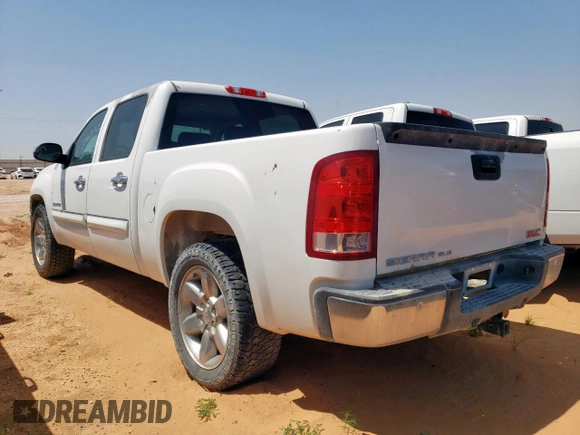 2012 GMC Sierra 1500 SLE with VIN 3GTP1VE07CG273244, listed as a Copart auction lot 59572725 with 206,270 mi miles and Clean title. Bid and sale history available at DreamBid. Image 2.