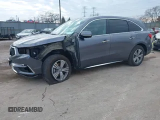 2020 Acura MDX with VIN 5J8YD4H37LL038312, listed as a IAAI auction lot 41149002 with 34,726 mi miles. Bid and sale history available at carsss.com. Image 2.