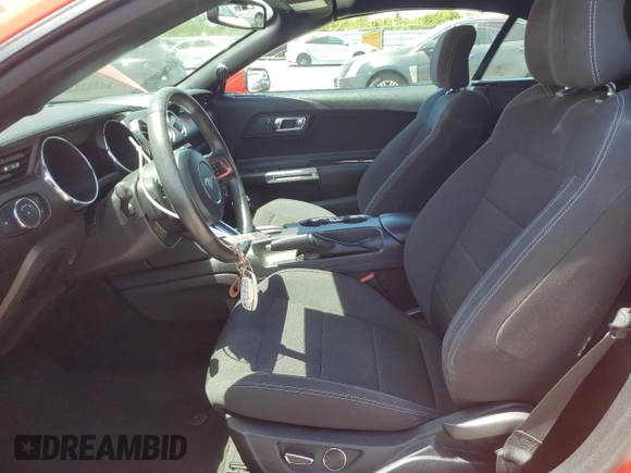 2015 Ford Mustang V6 with VIN 1FATP8EM9F5382940, listed as a Copart auction lot 56762445 with 47,155 mi miles and Salvage title. Bid and sale history available at DreamBid. Image 7.
