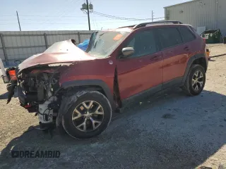 2016 Jeep Cherokee Trailhawk with VIN 1C4PJMBS0GW277367, listed as a Copart auction lot 49656155 with Not Provided miles and Salvage Title. Bid and sale history available at DreamBid. Image 1.