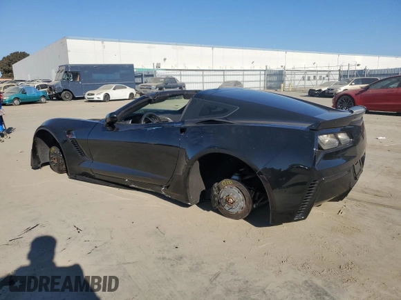2016 Chevrolet Corvette Z06 1LZ with VIN 1G1YP2D63G5600462, listed as a Copart auction lot 42380425 with 0 mi miles and Salvage Title. Bid and sale history available at carsss.com. Image 2.