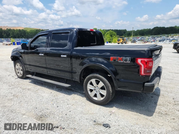 2016 Ford F-150 XLT with VIN 1FTEW1EF9GFB49621, listed as a Copart auction lot 61810865 with 258,610 mi miles and Salvage title. Bid and sale history available at DreamBid. Image 2.